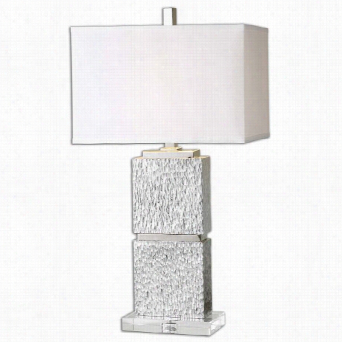 Utteermost Eumelia Silver Table Lamp