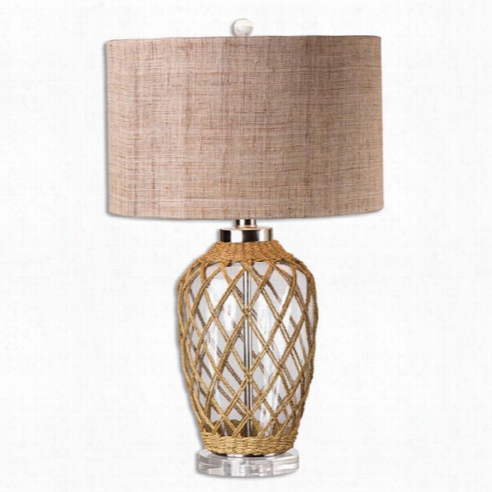 Uttermot Foiano Glass Rope Table Lamp