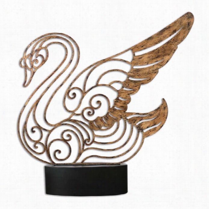 Uttermost Resting Swan Sculptuure