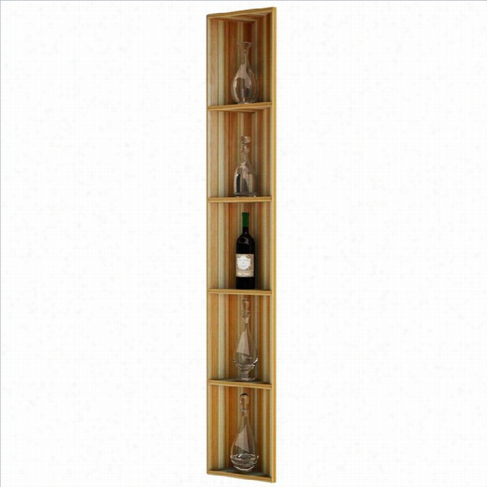 Wine Cellar Innovations Traditional Series 72 Triangular Redwood Display Shelf