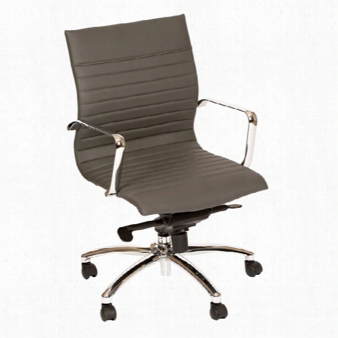 Armen Benefice Hannha Contemporary Office Chair In Gray