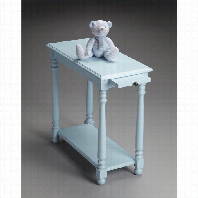 Butler Specialty Masterpiece Chairside Table In Bby Blue