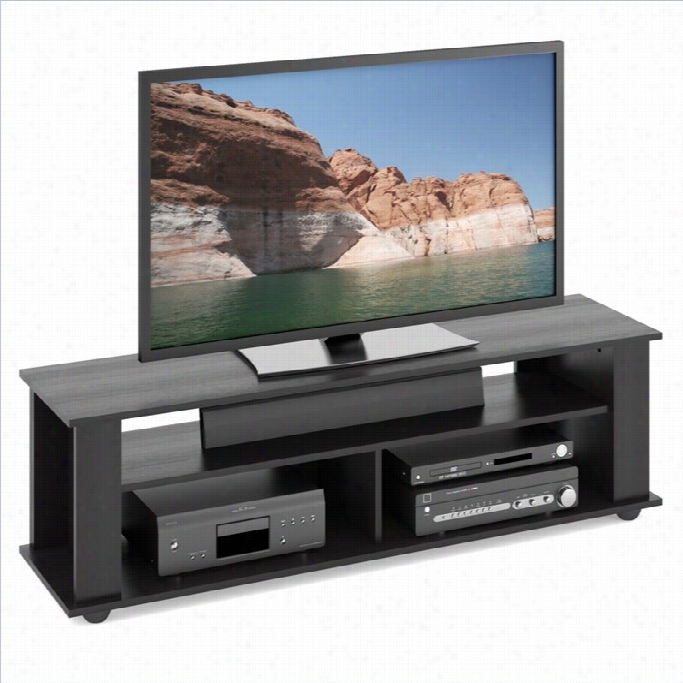 Corliving Bakersfield 58 Tv C Omponent Stand Im Ravvenwood Black