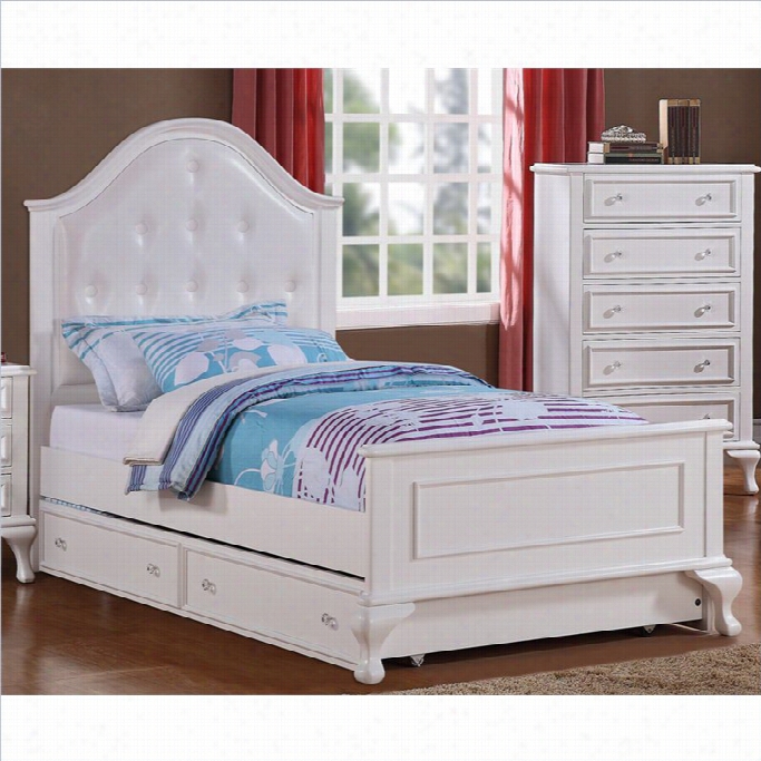 Elements Jesse Bed In White-twin