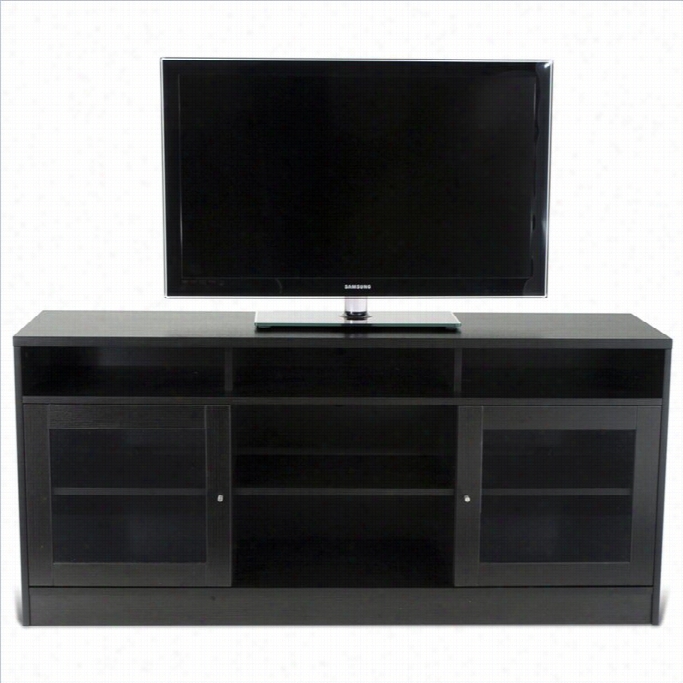 Jespe R Office 100 Entertainment Collection 63 Tv Cabinet In Espresso