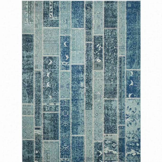 Safavieh Monaco Blue Contemporary Rug  9' X 12'