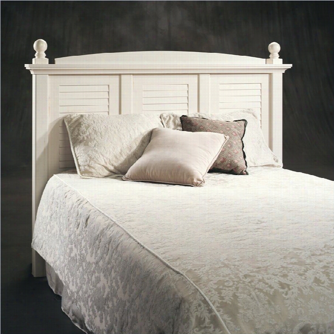 Sauder Secrete View Full/queen Panel Headboard In White