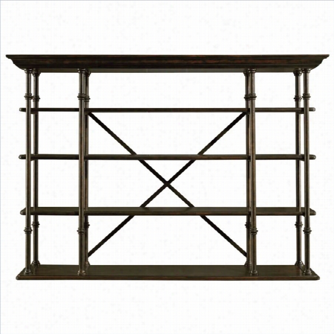 Stanley Furniture European F Armhouse L'acrobat Open Air Shelf In Terrani