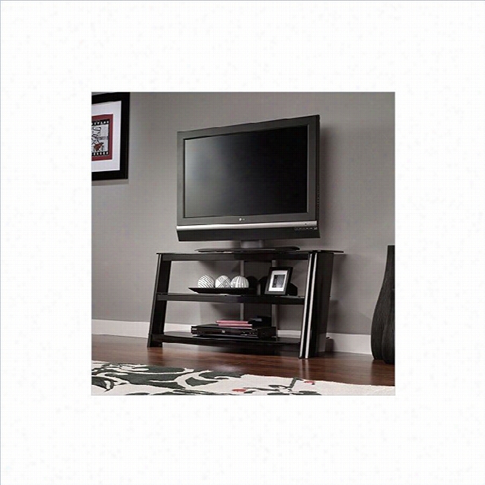 Studio Rta Razor 45 Panel Tv Stand In Black