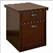 Kathy Ireland Home by Martin Tribeca Loft 2 Drawer Mobile Lateral Wood File Cabinet in Cherry