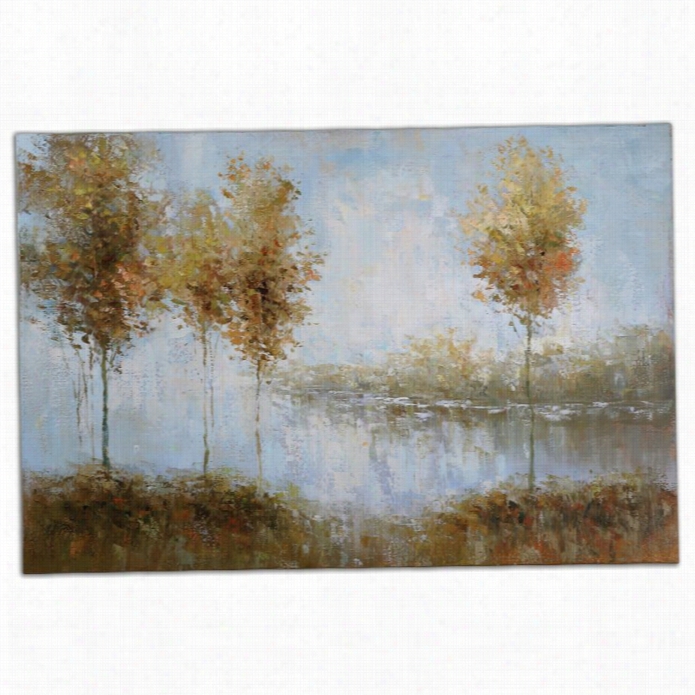 Utetrmost View Of The Lake Hand Pianted Canvas Art