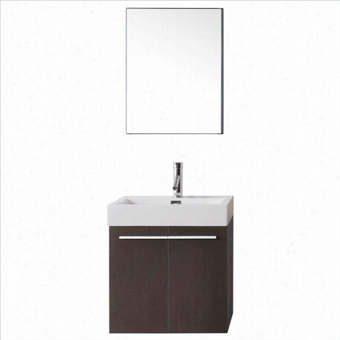 Viru Usa Midori 24 Polymarble Single Bathrom Vanit Cabinet Se Tin Wensg