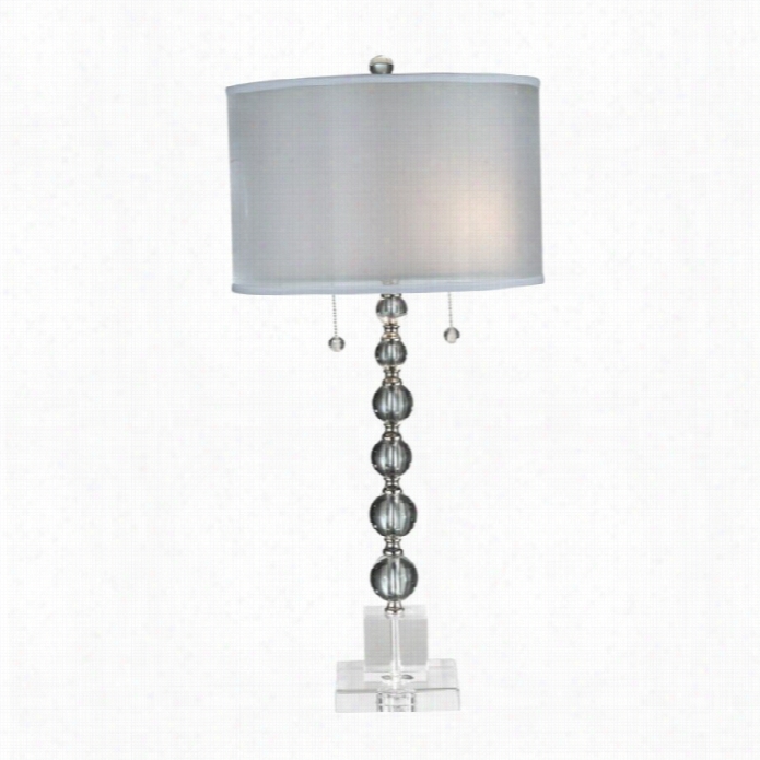 Dale Tiffany O Pt Icc Orb Stand  Lamp