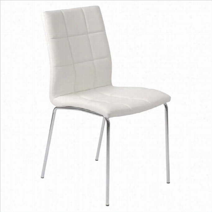 Eurostyle Cyd Dining Chair In Whitec/hro Me