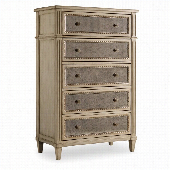 Hooker Furniture Sanctuaryf Ive Drawer Chest In Pearl Eesence