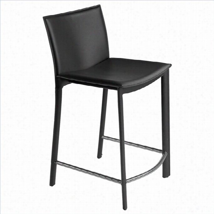 Moe's Home Collection Panca 25.5 Counter Stool In Black