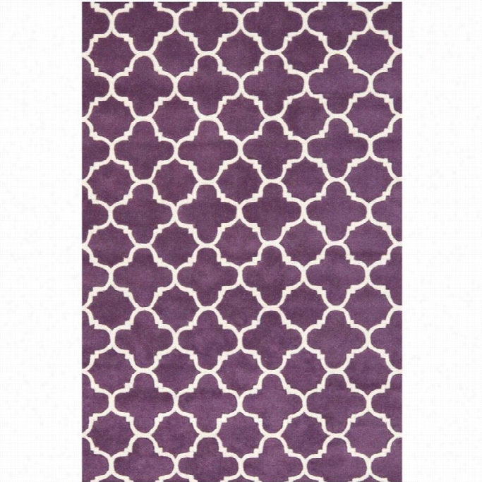 Safavieh Chatham Purple Contemporry Rug - 4' X 6'