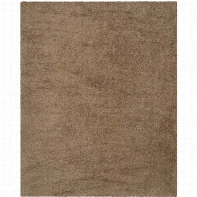 Safavih Thom Filicia Shag Taup Eshag Rug - 8'6 X 12'