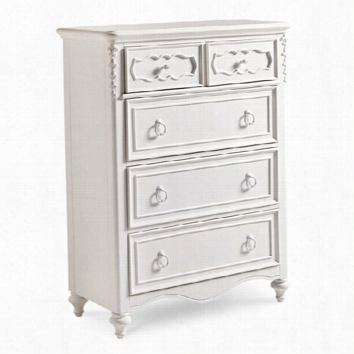 Samuel Lawrence Furniture Swedtheart Drawer Chest In White