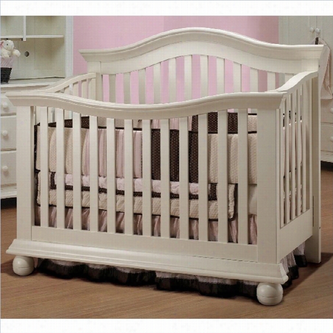 Sorelle Vista Couture Baby Crib In French White