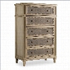 Hooker Furniture Sanctuary Five Drawer Chest in Pearl Essence
