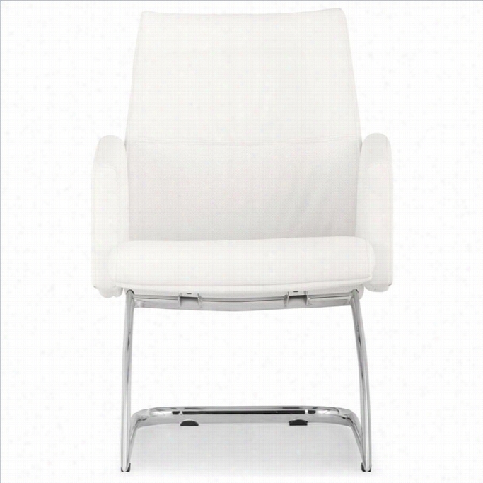 Zuo Chieftain Conference Guest Chair In White