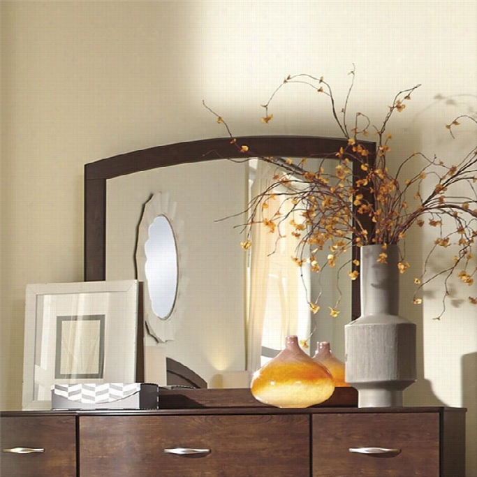 Ashlsy Gennaguire Bedroom Mirror In Brown