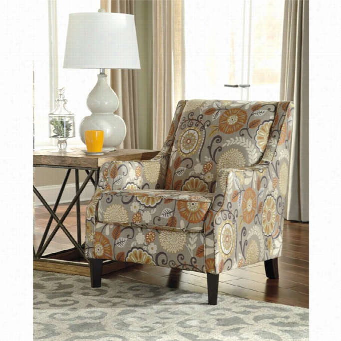 Ashley Tailya Fabric Accent Chair In Espresso