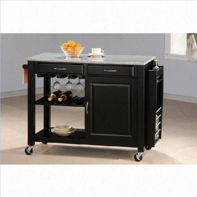 Coaster Itchen Carts By The Side Of Granite Top