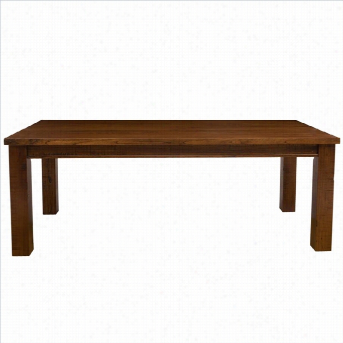 Hillsdale Outback Rectanguular Dining Table In Distresse Dchestnut