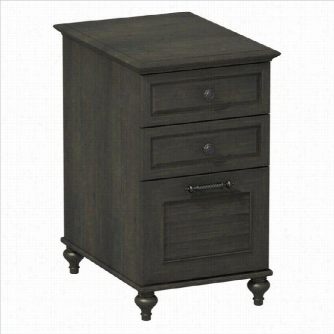 Kathy Ireland By Bush Volcano Dusk 3-drawer File In Kona Coast