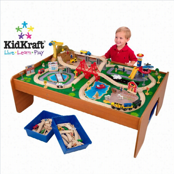 Kidkraft Ride Around Town Entice Set  With Table
