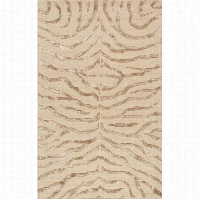 Nuloom 2'3 X 8' Hand Tufted Plush Zebra Rug In Brown