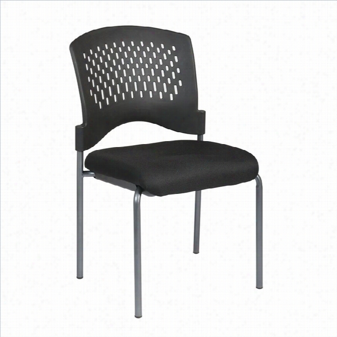 Place Of Business Star Armless Guest Chair In Coal