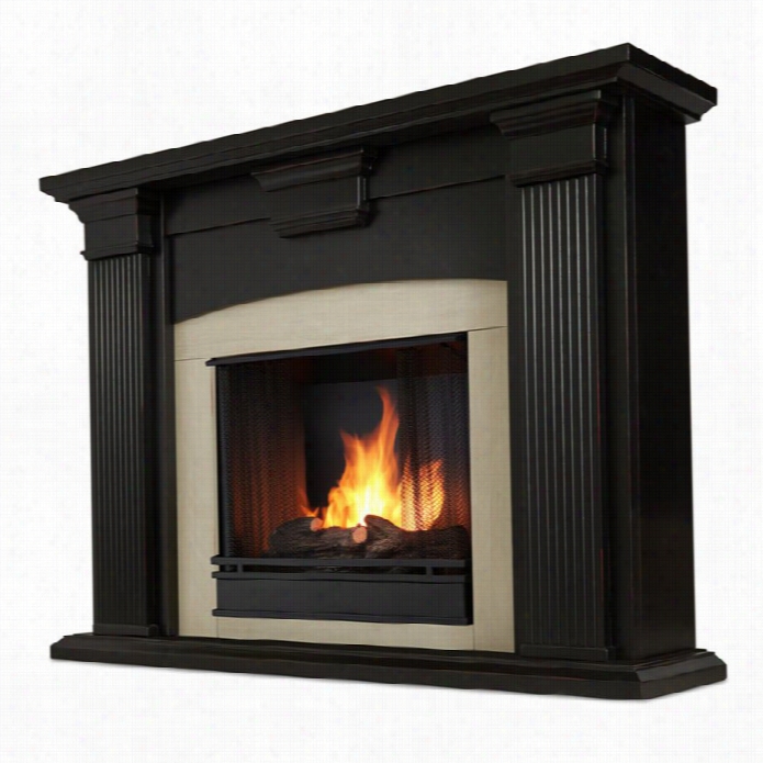 Real Fl Ame Adelaide Indoor Gel Fireplace In Black Wash