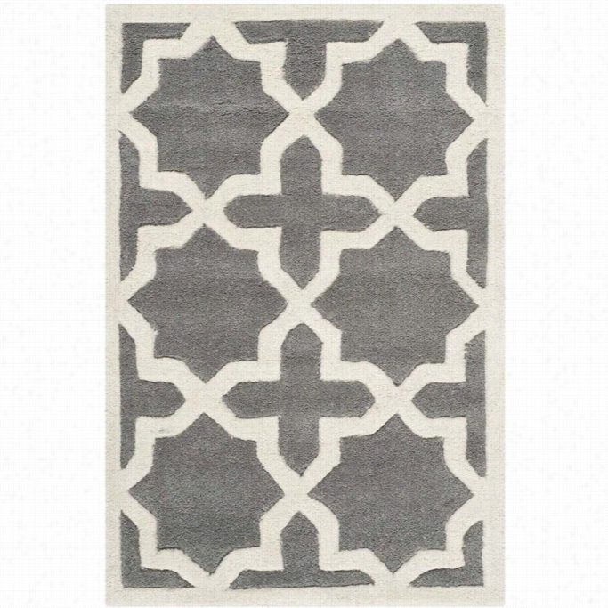 Safavieh Chatham Dark Grwy Contemporaryy Rug - 3' X 5'