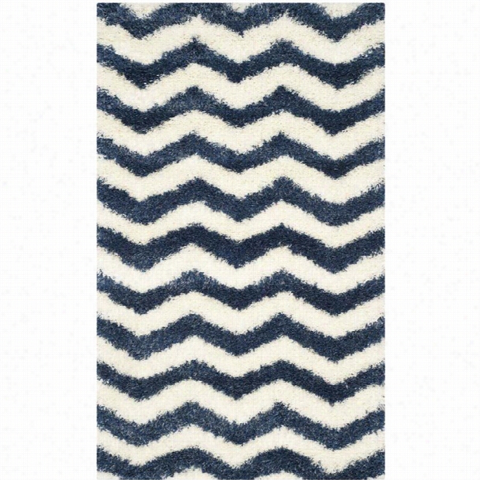 Safavieh Montreal Shag Ivory Shag Rug - 4' X 6'