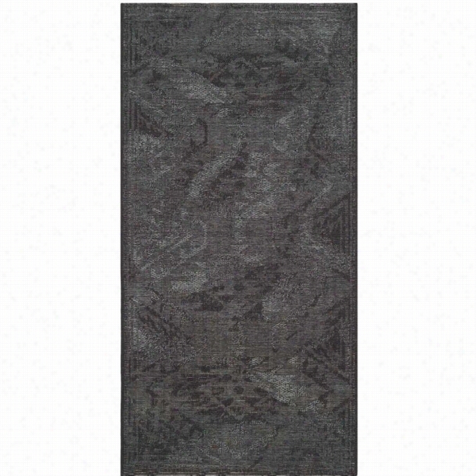 Safavieh Palazzo Black Contemporary Ruug - 4'' X 6'