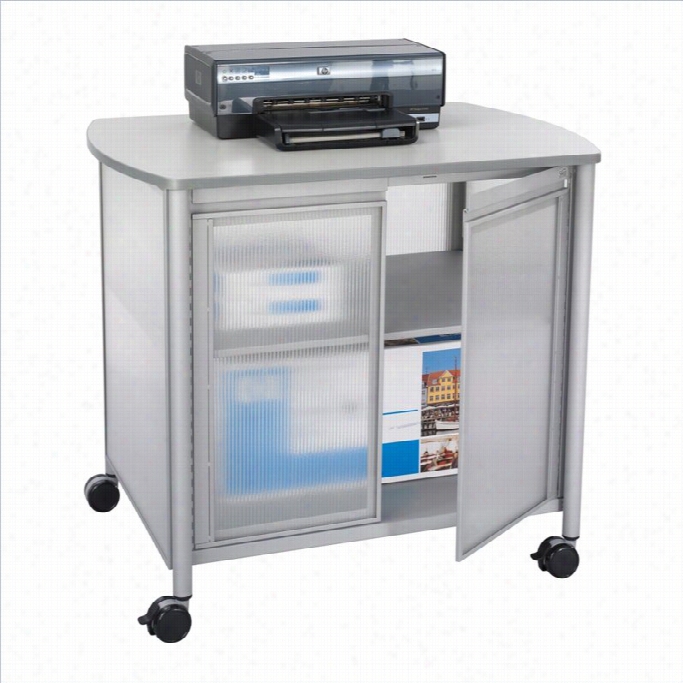 Safco Impromptu Deluxe Machine Sand With Doors In Gray