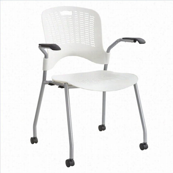 Safco Sassy Stack Guest Chair In Pewrl (value Of 2)