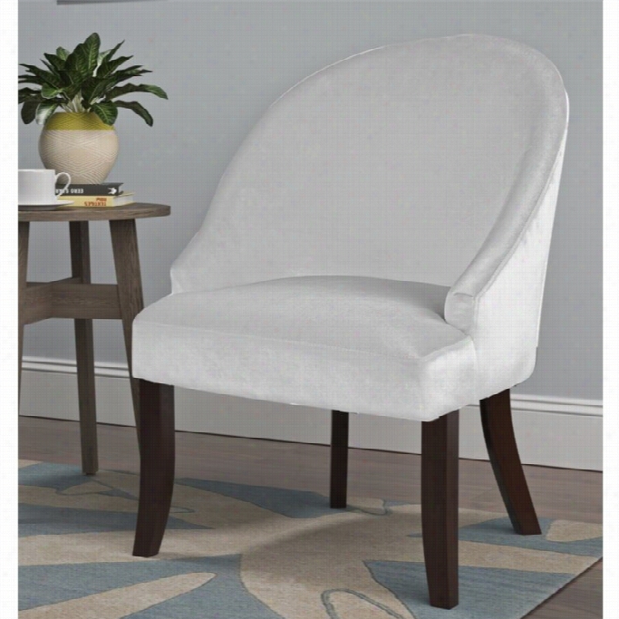 Sonax Corliving  Aantonio Accent Chair In White