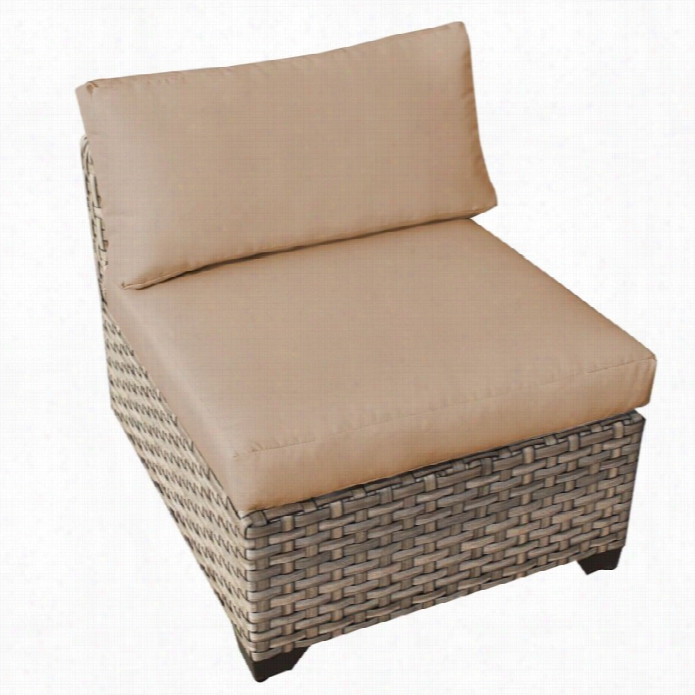 Tkc Monte Rey Outdoor Wicker Chair In Wheat (impart Of 2)