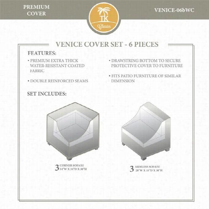 Tkc Venice 6 Piece Winter Cover Set In Beige