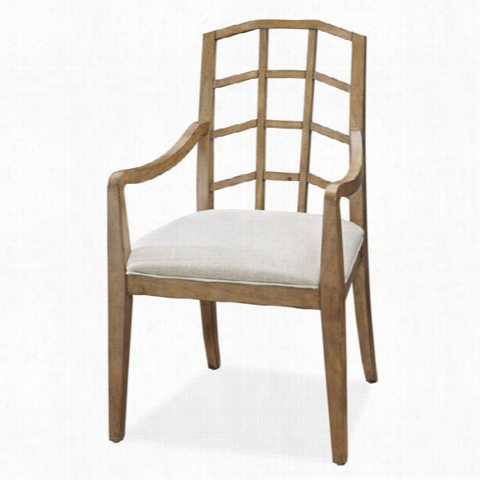 Universal Furniture Moderne Muse Arm Chair In Bisque