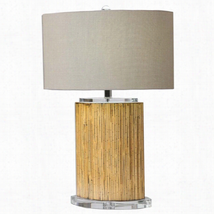 Uttermost Lurago Bamboo Table Lamp