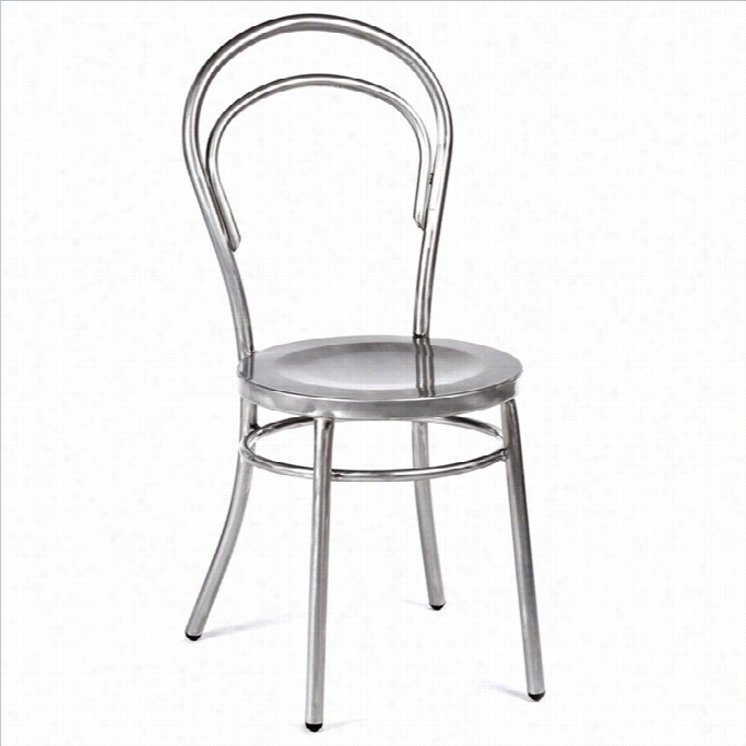 Volo Desig Marie Dining Chair I N Galvanized (set Of 2)