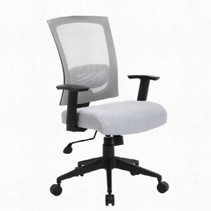 Bo Ss Office Products Mesh Back Employment Officw Chair In Gray