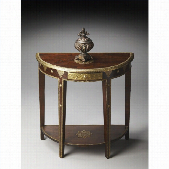 Butler Specialty Artifacts Demilune Console Table