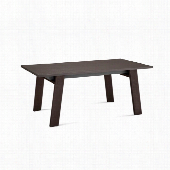 Domitallia Mut-xl Rectangjlar Dining Table In Wenge Brown