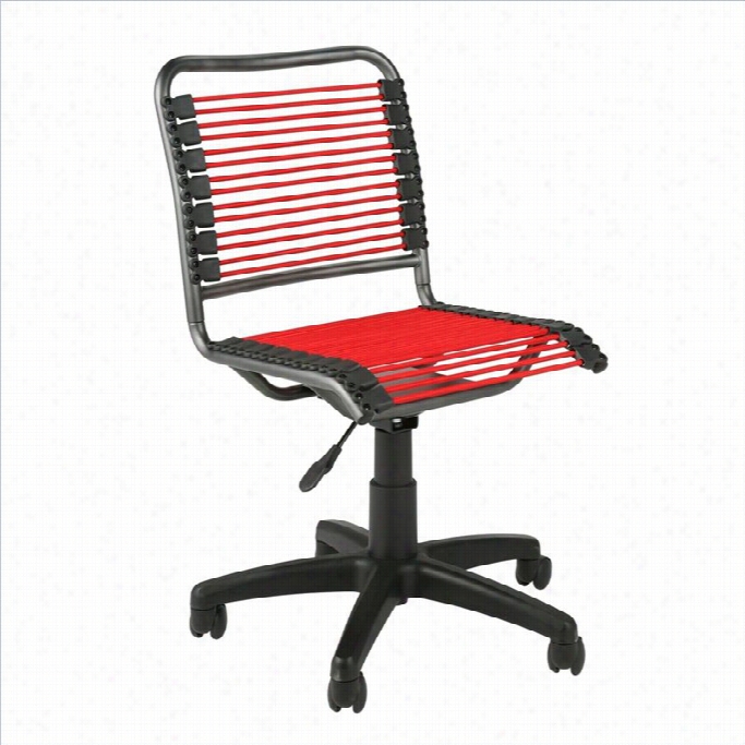 Eurostyle Bungie Low Back Offic E Chair  In Red A Nd Graphite Black